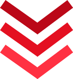 赤い下向き矢印